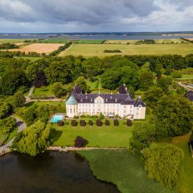 Gavnø Castle from above