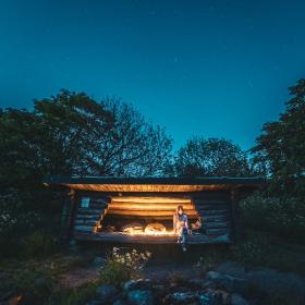 Shelter on the Eastcoast in Jutland 