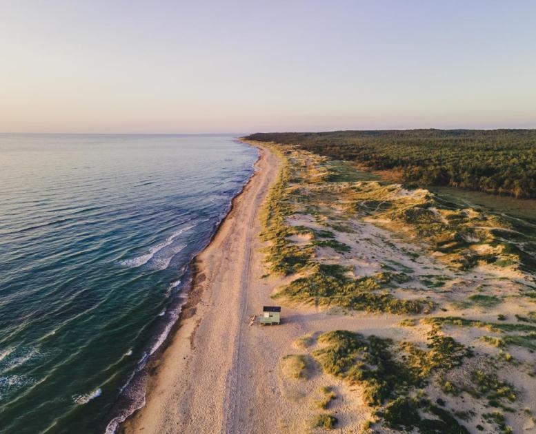 Tisvilde Beach in North Zealand