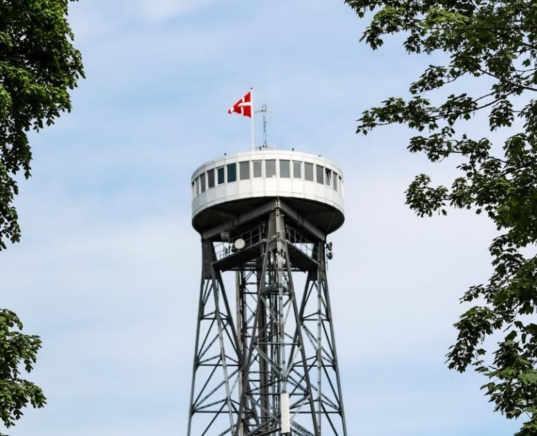 Aalborg Tower in North Jutland