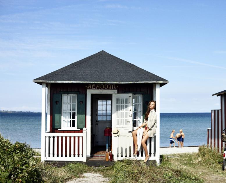 Badehuse on Ærø