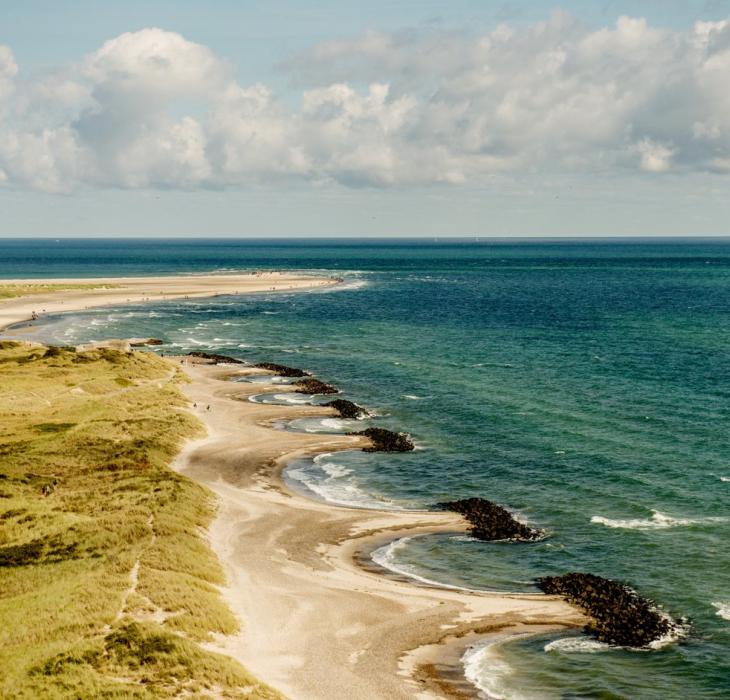 Skagen in Nordjütland an der Dänischen Ostsee.